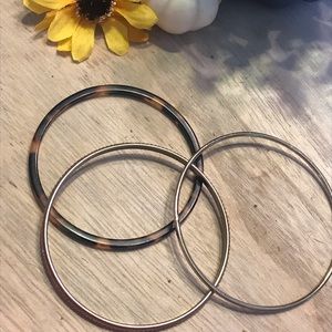 Lot of Three Bangle Bracelets
